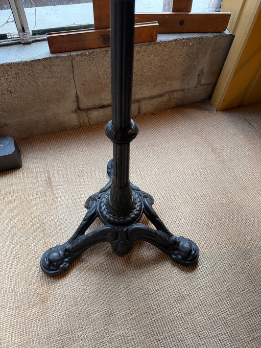 Table bistrot, plateau chêne massif