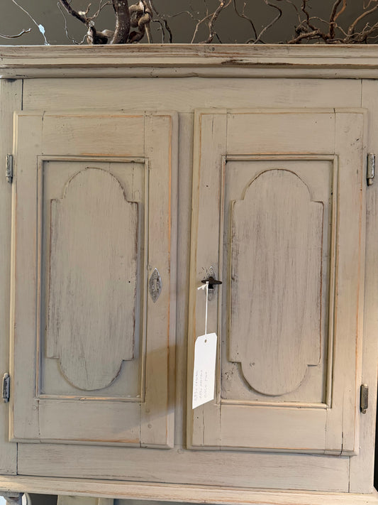 Buffet/coffre XIXème chêne patiné