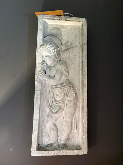 Platine début XXᵉ ''Le Flutiste''