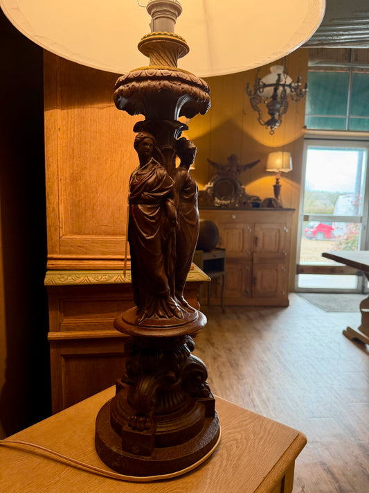 Lampe fonte « Les Trois Grâces »