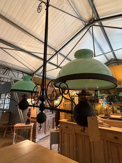 Véritable lustre de billard début XXᵉ