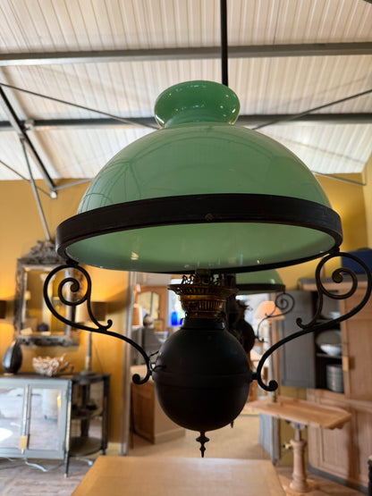 Véritable lustre de billard début XXᵉ