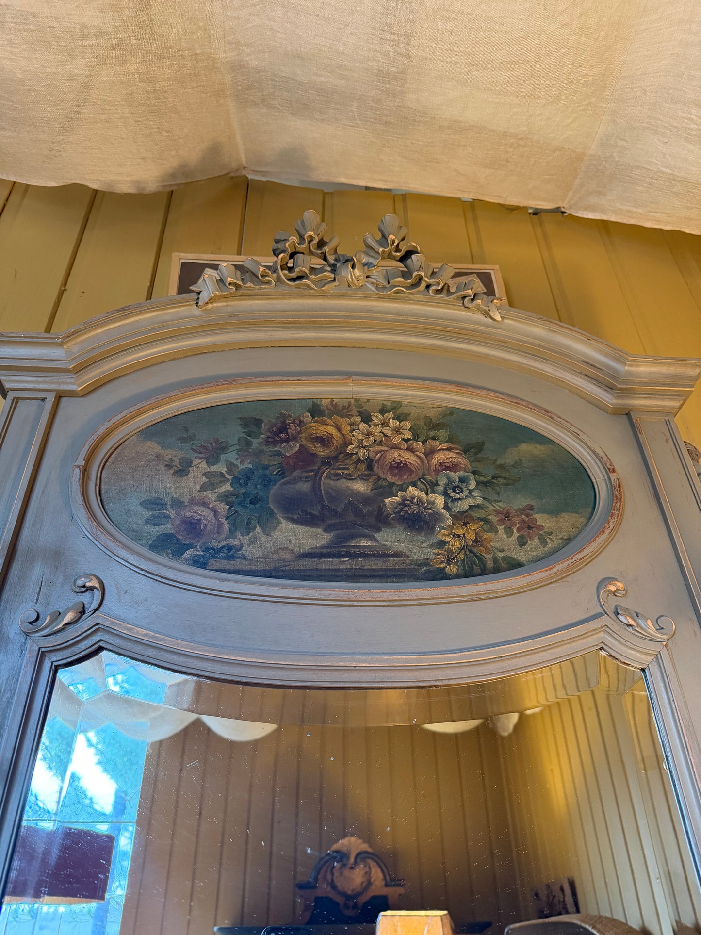 Porte-manteaux hêtre patiné “Lichen”, 1920