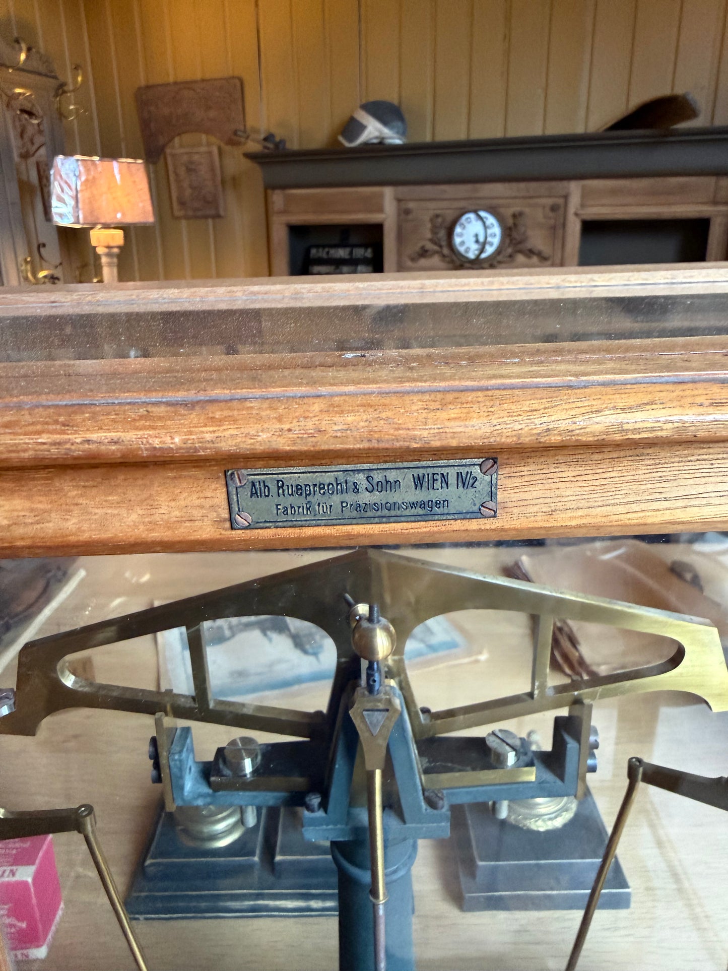 Balance d'herboristerie