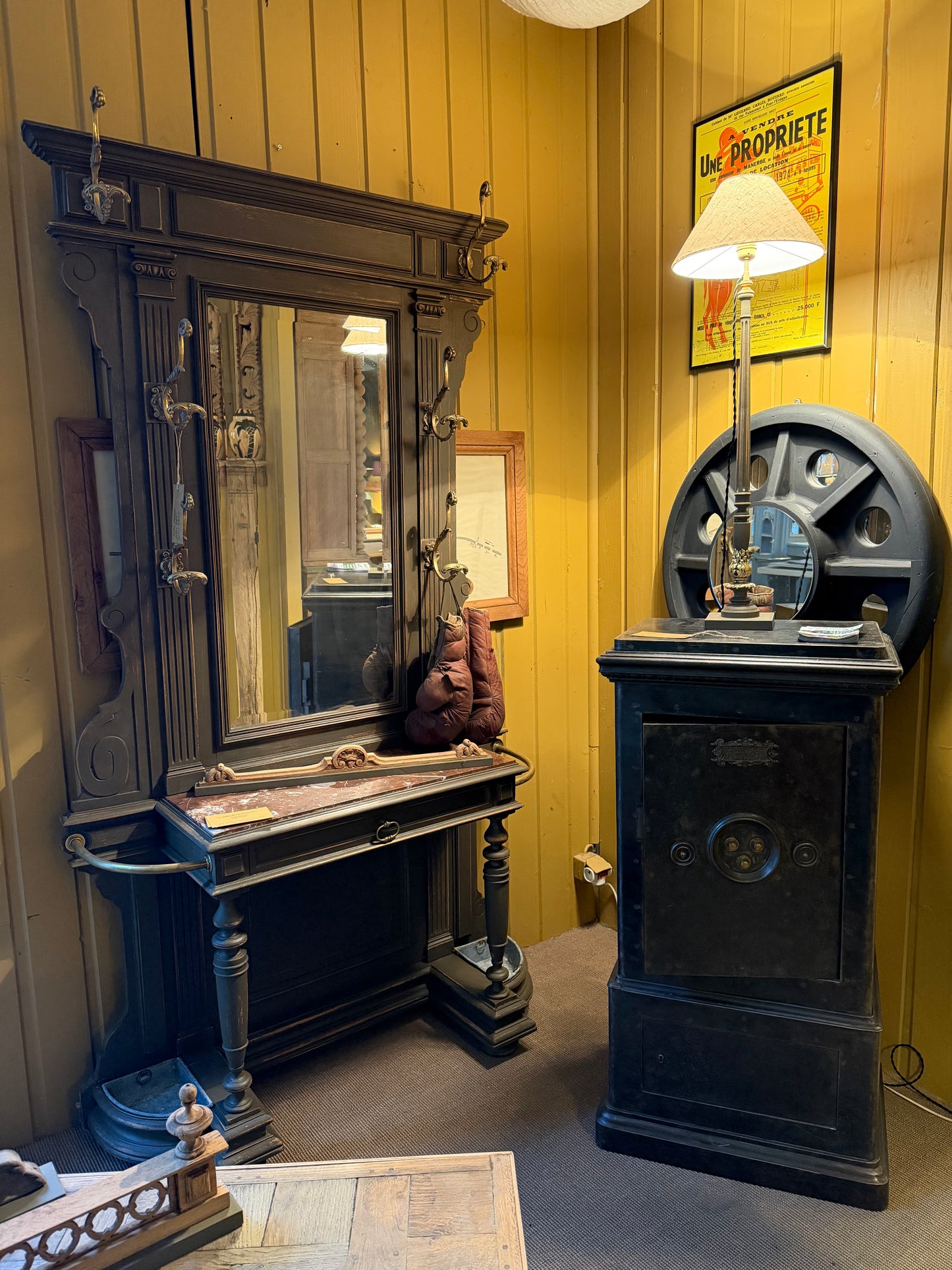 Coffre-fort du XIXe siècle