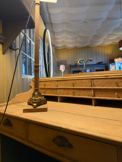 Comptoir de pharmacien en chêne