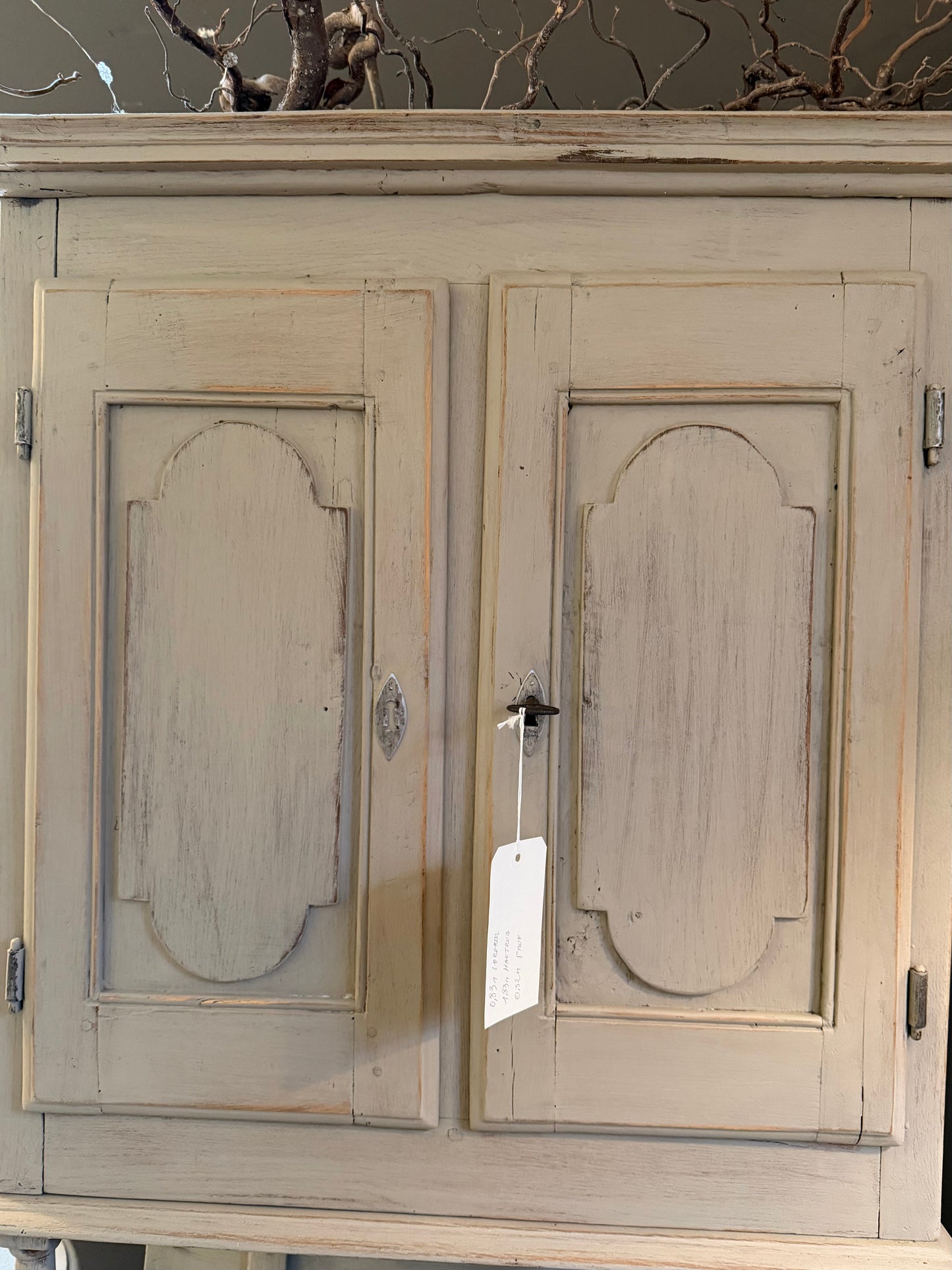 Buffet/coffre XIXème chêne patiné