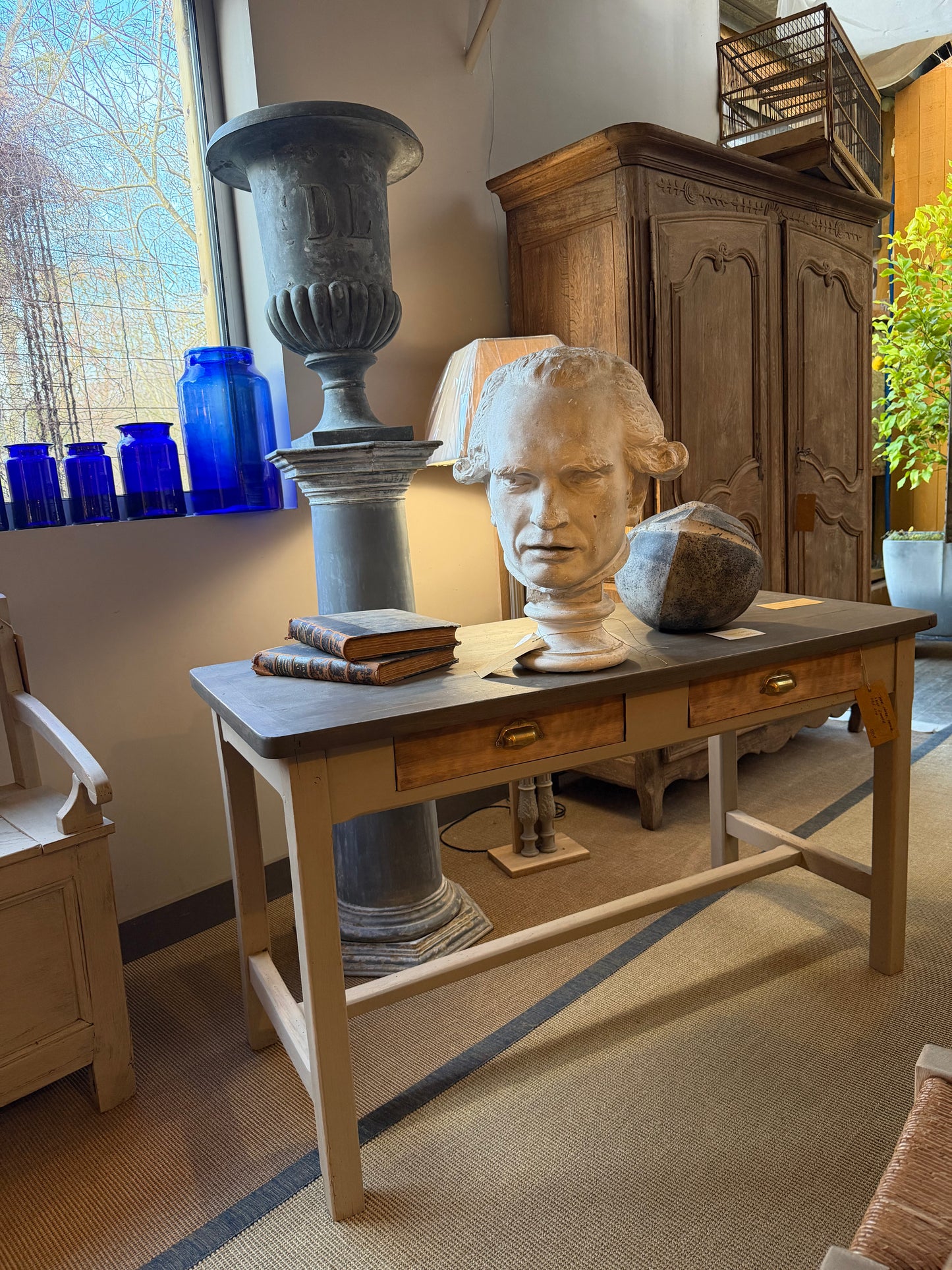 Buste de Robespierre en plâtre, début XXᵉ