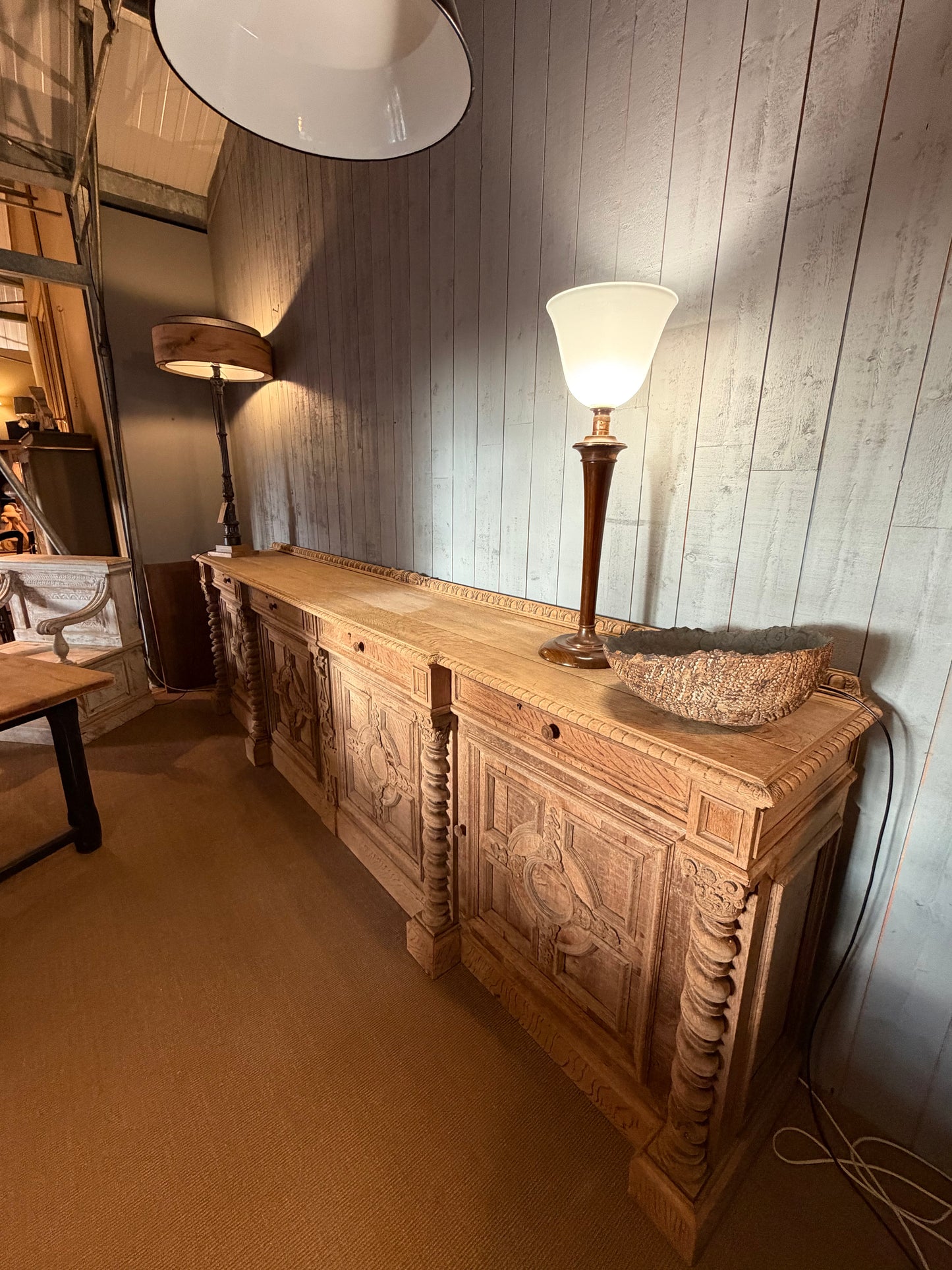 Enfilade en chêne massif XIXᵉ