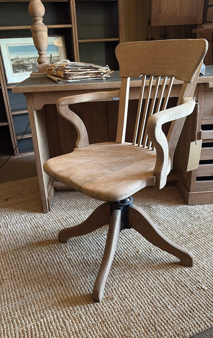 Fauteuil américain chêne